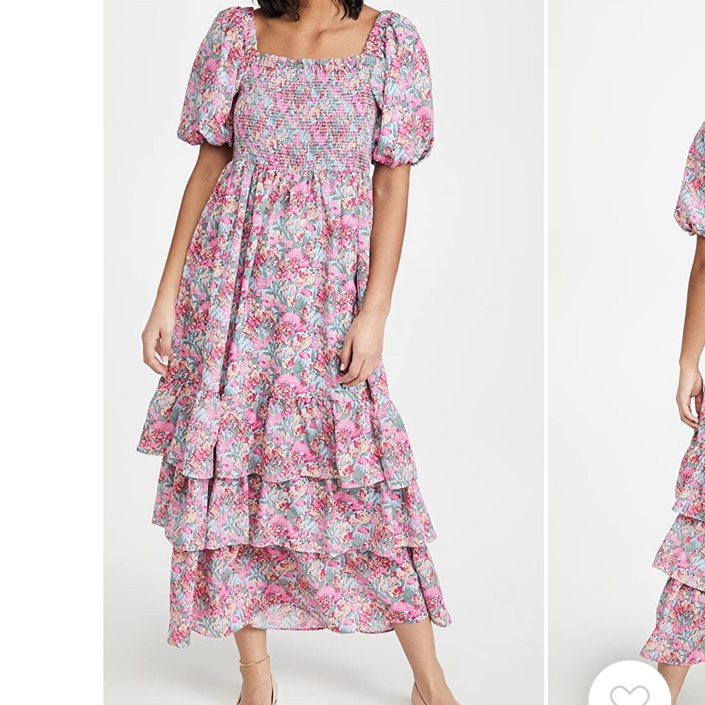 Floral Print Maxi Dress